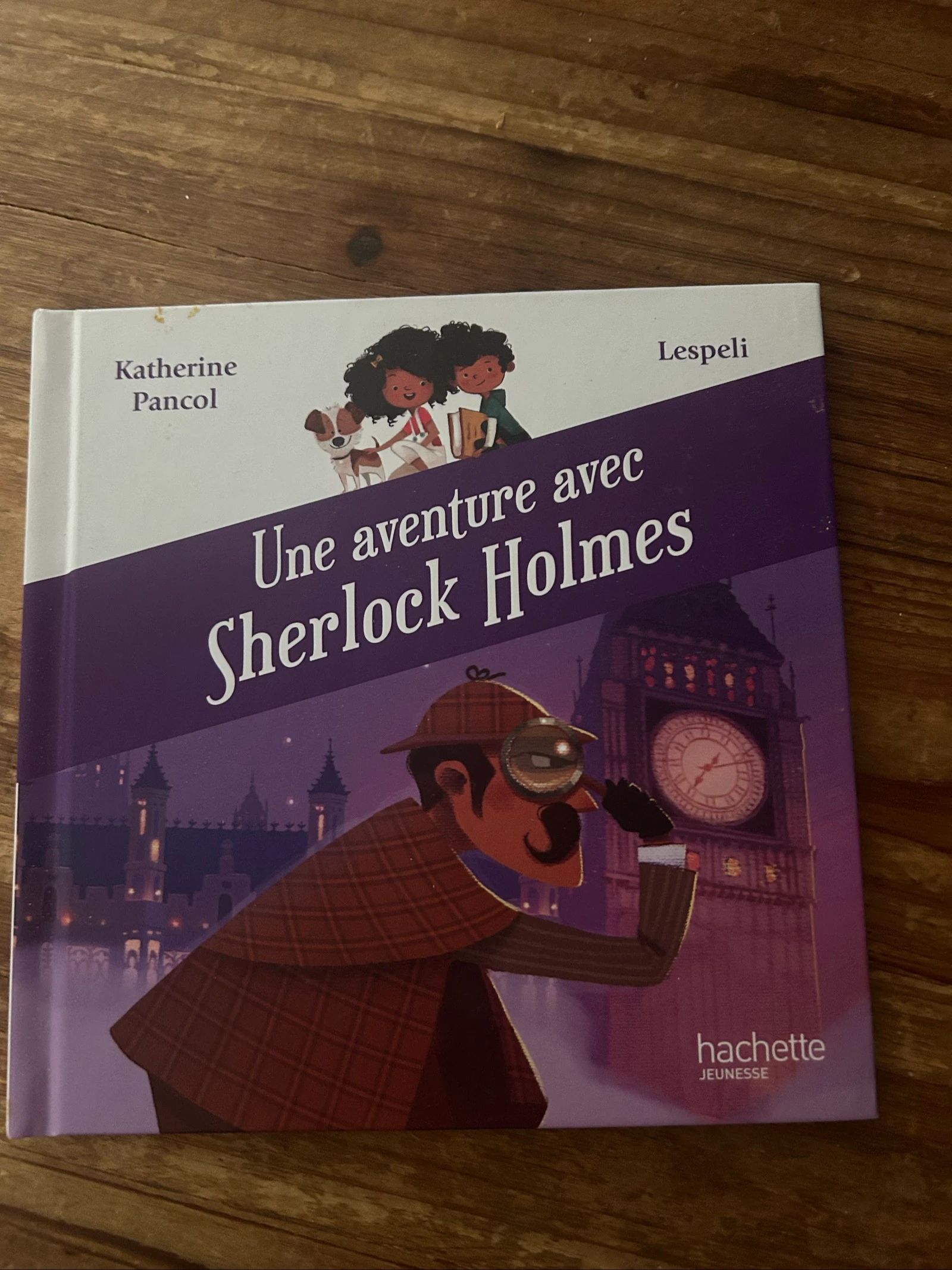Livre une aventure pour Sherlock Holmes